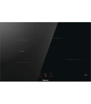 Hisense HI8421BSC Nero Da incasso 80 cm Piano cottura a induzione 4 Fornello(i)