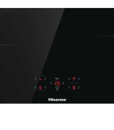Hisense HI8421BSC Nero Da incasso 80 cm Piano cottura a induzione 4 Fornello(i)