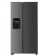 Hyundai FAHN-69IMNXE0 frigorifero side-by-side Libera installazione 513 L Acciaio inox