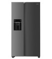 Hyundai FAHN-69IMNXE0 frigorifero side-by-side Libera installazione 513 L Acciaio inox