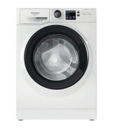 HOTPOINT LAVAT. NF746WK IT 7KG(A)OBLO' NERO1400 GIRI-MOTORE INVERTERVAPOREDISPLAY