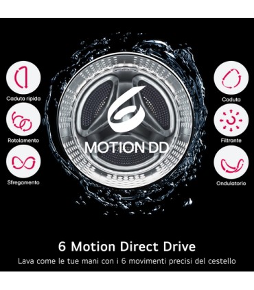 LG LAVAT. F4NX1009NWB 9KG(A)VAPORE WIFITOP REMOVIBILE INVERTER DIRECT DRIVEVAPORE