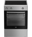 BEKO CUC. FBE69100X INOX INDUZIONE 60X60Forno Elettrico Ventilato, 6 Funzioni, 4 Zone Cott