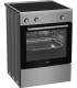 BEKO CUC. FBE69100X INOX INDUZIONE 60X60Forno Elettrico Ventilato, 6 Funzioni, 4 Zone Cott