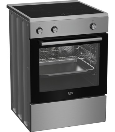 BEKO CUC.FBE69100X INOX INDUZIONE 60X60Forno Elettrico Ventilato, 6 Funzioni, 4 Zone Cott