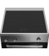 BEKO CUC.FBE69100X INOX INDUZIONE 60X60Forno Elettrico Ventilato, 6 Funzioni, 4 Zone Cott