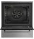 BEKO CUC. FBE69100X INOX INDUZIONE 60X60Forno Elettrico Ventilato, 6 Funzioni, 4 Zone Cott