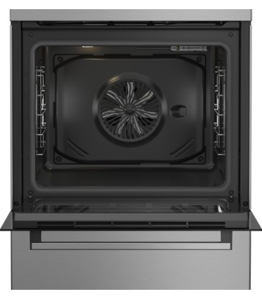 BEKO CUC.FBE69100X INOX INDUZIONE 60X60Forno Elettrico Ventilato, 6 Funzioni, 4 Zone Cott