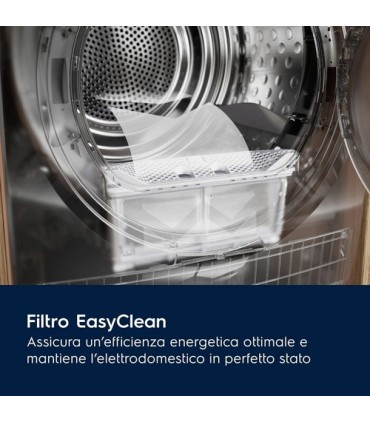 ELECTROLUX ASCIUGAT. EW7H28B 8KG (B)INVERTERPompa di Calore, 12 Programmi, Filtro Easy Flow