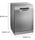 BOSCH LAVAST.SMS4EMI06E INOX(B)HOME CONNECT14 COP3 CESTO6 PROGRAMEFFICIENTDRY