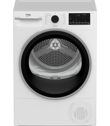 BEKO ASCIUGAT. BT3103IS IT 10KG (C)VAPORE,OBLÒ NERO, INVERTER, PORTA REVERSIBILE(AxLxP)84.6x59.8x60.0,POMPADICALOR,15PROGRAM,VA