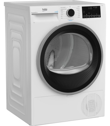 BEKO ASCIUGAT. BT3103IS IT 10KG (C)VAPORE,OBLÒ NERO, INVERTER, PORTA REVERSIBILE(AxLxP)84.6x59.8x60.0,POMPADICALOR,15PROGRAM,VA
