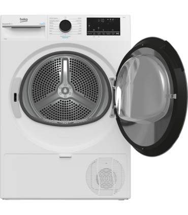 BEKO ASCIUGAT. BT3103IS IT 10KG (C)VAPORE,OBLÒ NERO, INVERTER, PORTA REVERSIBILE(AxLxP)84.6x59.8x60.0,POMPADICALOR,15PROGRAM,VA
