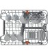 HOTPOINT LAVAST. HA3FC10BS7A0S 45cm INOX(C10 COPERTI,3D ZONE WASH,ACTIVE DRY,IGIENIZZANTE,IN
