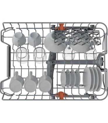 HOTPOINT LAVAST. HA3FC10BS7A0S 45cm INOX(C10 COPERTI,3D ZONE WASH,ACTIVE DRY,IGIENIZZANTE,IN