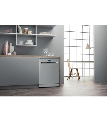 HOTPOINT LAVAST. HFC3C41CW X INOX (C)14 COPERTI,PART.RITARDATA, ACTIVE DRY, PR. IGIENE