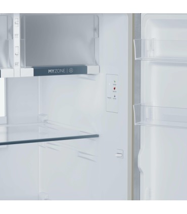 HAIER FRIGO HPR5718DNPC CREMA (E) 464LT  (HxPxL)185x69,5x70cm, Total No frost, Porte Rever.
