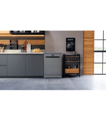 HOTPOINT LAVAST. HA2FFD14BX INOX (D)(AxLxP)85x60x59cm, 14 Coperti, 5 Programmi,
