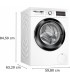 BOSCH LAVAT.WUU28T29II 9KG(A)CALDO/FREDDO top removibileDOPPIO ATTACCO PER ACQUA FREDDA E CALDA1400GG