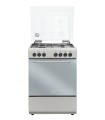 DE LONGHI CUCINA DL664EX *INOX 60X60VALVOLA SICUREZZA COPERCHIO VETROACCENSIONE PIEDI