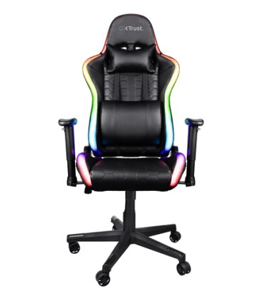 TRUST SEDIA GAMING GXT-716 RIZZA RGB25376 - GXT 716 RIZZA RGB GAMING CHAIR - BLACK
