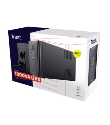 TRUST UPS OXXTRON 1000VA 2119921199 - UPS 1000VA 2 PRESE SCHUKO