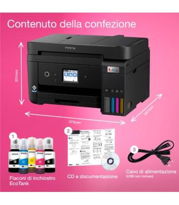 EPSON MULTIFUNZIONE ECOTANK ET-48004 IN 1