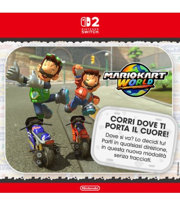NINTENDO MARIO KART WORLD SWITCH 2Gioco