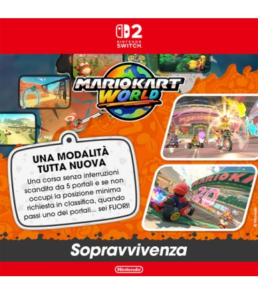 NINTENDO MARIO KART WORLD SWITCH 2Gioco