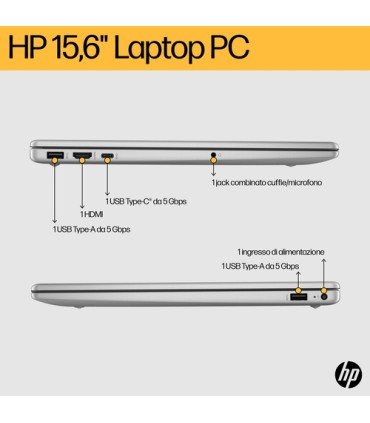 HP NOTEBOOK 15-FC0041NL R515.6FHD RYZEN 5-7520U RAM 8GB ROM 256GB  AMD RADEO