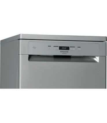HOTPOINT LAVAST. HA4FFB14BX INOX (B)(AxLxP)85x60x59cm, 14 Coperti, 7 Programmi,