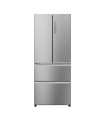 HAIER FRIGO HFR3718ENMM INOX (E) 402LT  (HxPxL)177.5x68,8x70cm, TotalNoFrost,French Door