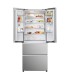 HAIER FRIGO HFR3718ENMM INOX (E) 402LT  (HxPxL)177.5x68,8x70cm, TotalNoFrost,French Door