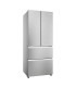 HAIER FRIGO HFR3718ENMM INOX (E) 402LT  (HxPxL)177.5x68,8x70cm, TotalNoFrost,French Door