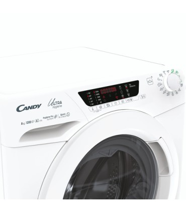 CANDY LAVAT. HE 1284TWM6/1-S 8KG, 47cm Cabinet (A-10%)(AxLxP)85x60x53cm, InverterBPM, Wifi, 16 Programmi