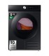 SAMSUNG ASCIUGAT.DV90DB7845GB/U3 9KG NERA (A)Bespoke AI 60x85x60,Nera,BespokeAI,QuickDry, Pompa di calore