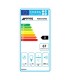 Smeg KSEC91XE2 cappa aspirante 285 m³/h Incassato Acciaio inossidabile D [Classe di efficienza energ