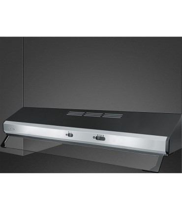 Smeg KSEC91XE2 cappa aspirante 285 m³/h Incassato Acciaio inossidabile D [Classe di efficienza energ