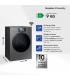 SAMSUNG ASCIUGAT.DV90F09F4SU3 9Kg SILVER (A) AI HOMEBespoke AI Home,AI Dry,Silent Dry,Pompa di calore