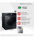 SAMSUNG ASCIUGAT.DV90DB7845GB/U3 9KG NERA (A)Bespoke AI 60x85x60,Nera,BespokeAI,QuickDry, Pompa di calore