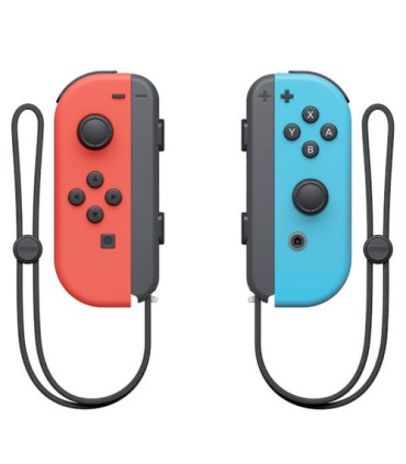NINTENDO CONTROLLER JOY ROSSO BLU NEONCOPPIA DI JOY-CON ROSSO NEON E BLU NEON
