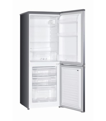 CANDY FRIGO. CHCS514EX SILVER (E) 207LT(HxPxL)151x58x55cm, Statico, Porte reversibili