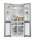HAIER FRIGO HCR3818ENMM SILVER(E)4 PORTE-H-L-P 1815X833X650CM467 LTNO FROSTDISPLAY