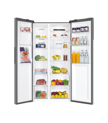 HAIER FRIGO HSR3918ENPG INOX (E) 528LT  SENZA DISPENSER(HxPxL)177.5x64.7x90.8cm, No frost, Ultraslim