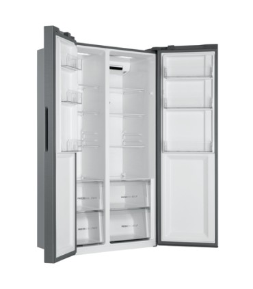 HAIER FRIGO HSR3918ENPG INOX (E) 528LT  SENZA DISPENSER(HxPxL)177.5x64.7x90.8cm, No frost, Ultraslim