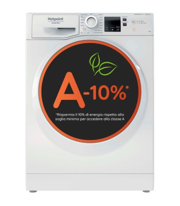 HOTPOINT LAVAT.NFR79W IT 9KG(A-10%)1400L1400GGINVERTERVAPORERIMUOVE PIU DI 100 MACCHIE A 4