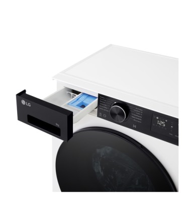 LG LAVAT. F2NX50S9THB 9KG 47,5cm (A-30%)TurboWash AI Wash1200Giri, Inverter Direct Drive, Vapore, Wifi, AI