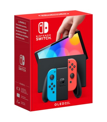 NINTENDO CONSOLE SWITCH OLED JOY ROS/BLUNINTENDO SWITCH OLED JOY-CON ROSSO BLU