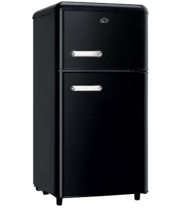 DCG FRIGO MF100BCDP NERO RETRO'(E)TAVOLOH-P-L 864X489X45100 LT DESIGN RETRO  COLORE NERO