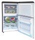DCG FRIGO MF110BCDP NERO RETRO' (E)DOPPIA PORTA (HxPxL) 102.2x48.9x45.1cm, Statico, Design retrò